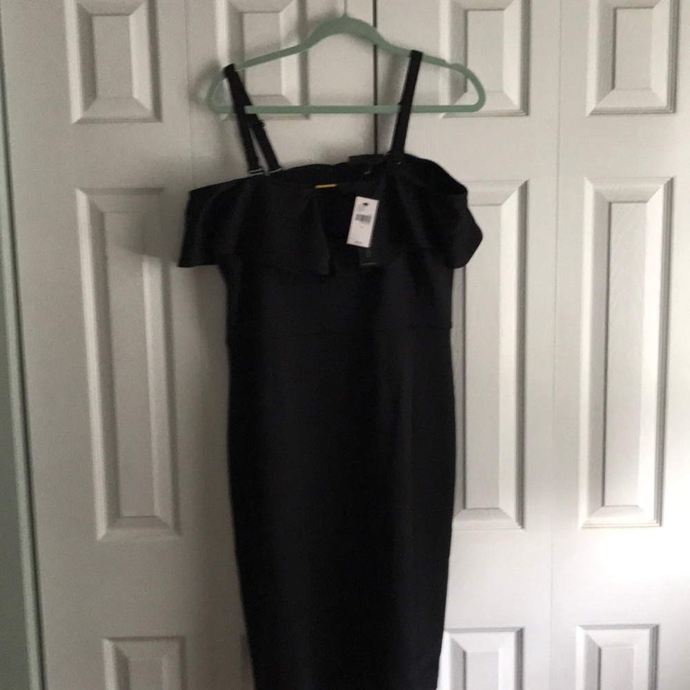 Lane Bryant Size 14, NWT BLACK DRESS. VERSATILE STRAPS FOR DIFFERENT LOOKS!